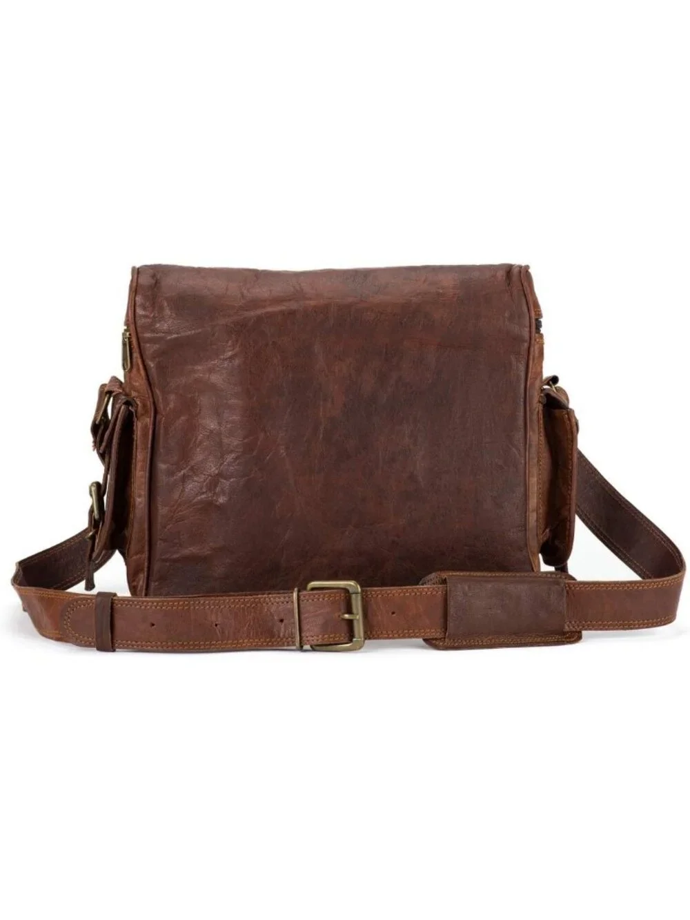 Handmade Vintage Leather DSLR Camera Bag | Stylish Messenger Satchel for Men